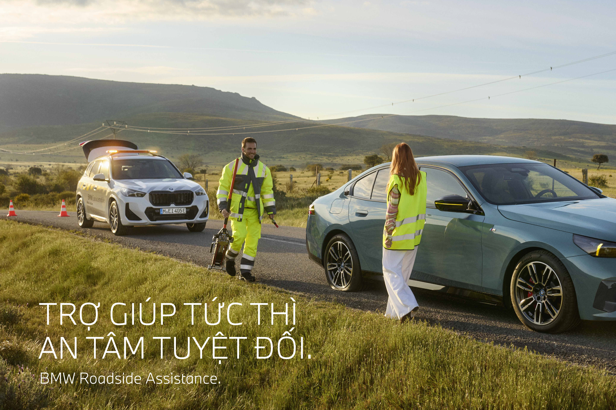 Dịch vụ hỗ trợ trên đường BMW Roadside Assistance